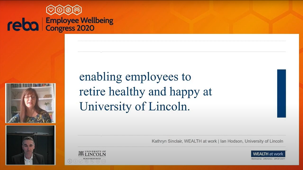 Enabling employees to retire healthy and happy at the University of Lincoln.