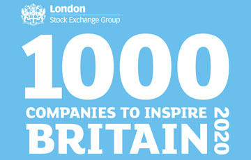 WEALTH at work listed as one of the ‘1000 companies to Inspire Britain’ 2020.
