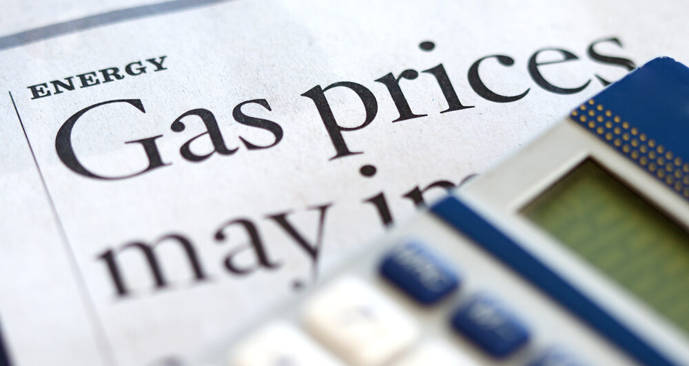 headline reads: Gas prices may increase